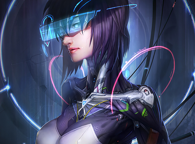 攻壳机动队-草剃素子