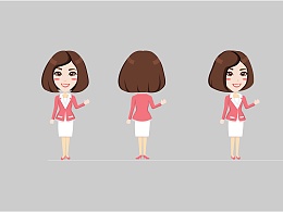 q版人物分解动作