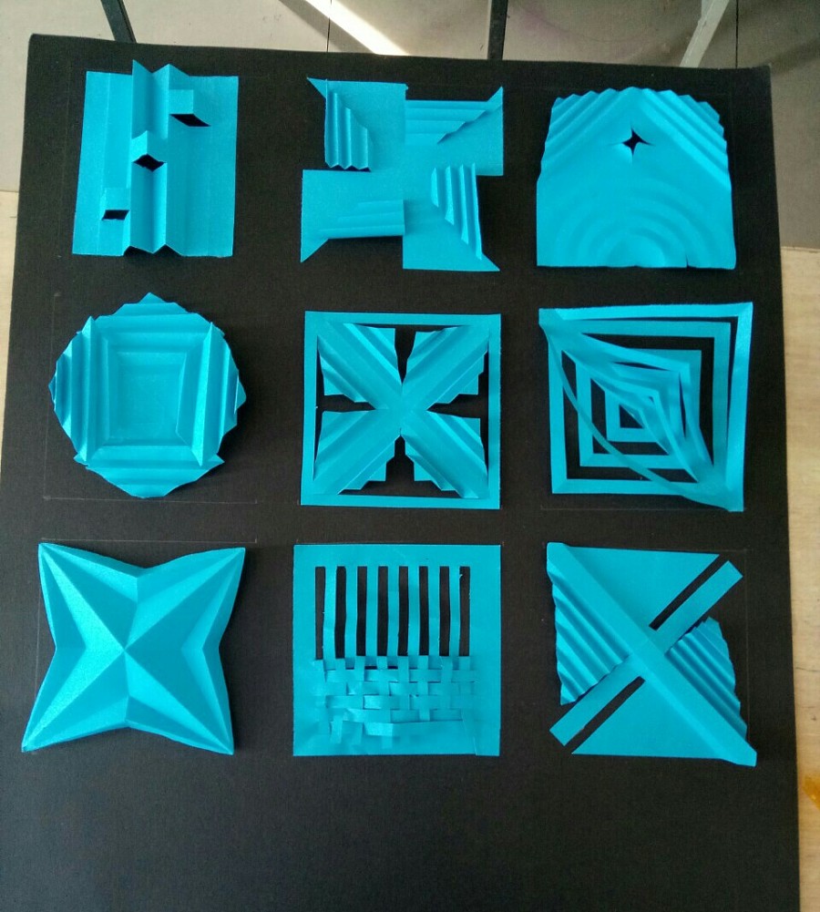 半立体构成步骤