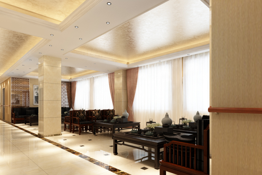 五星级养老院主要空间完整方案|室内设计|空间