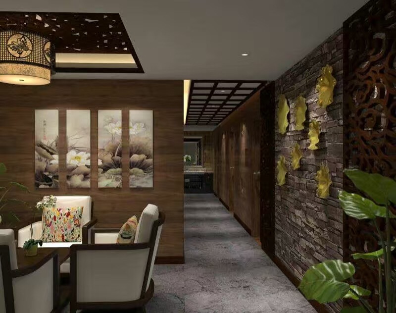 新中式美容院|建筑设计|空间\/建筑|kevin吕 - 原创