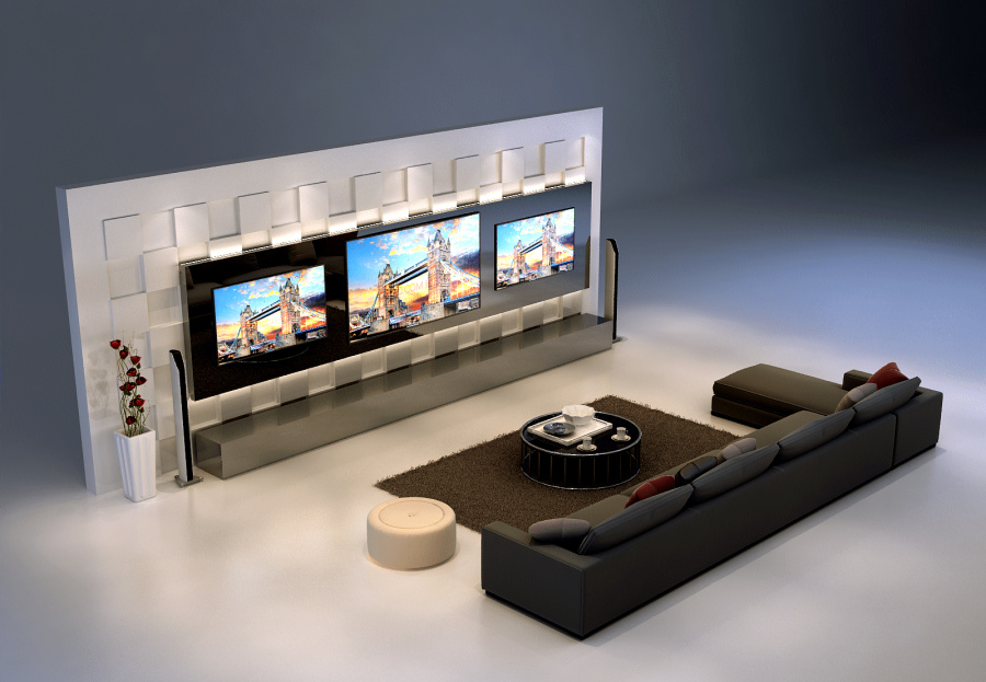 济南市联通家庭影院|室内设计|空间\/建筑|洛瑜 