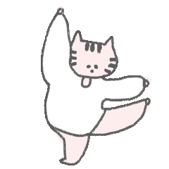 粉粉屁猫/微信表情包