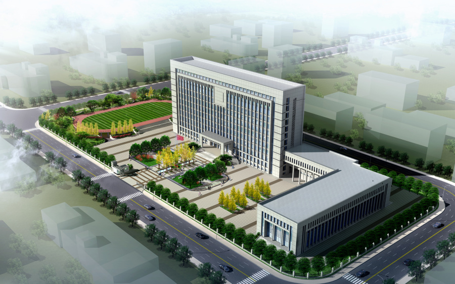 锦州公安局景观设计|园林景观\/规划|空间\/建筑|