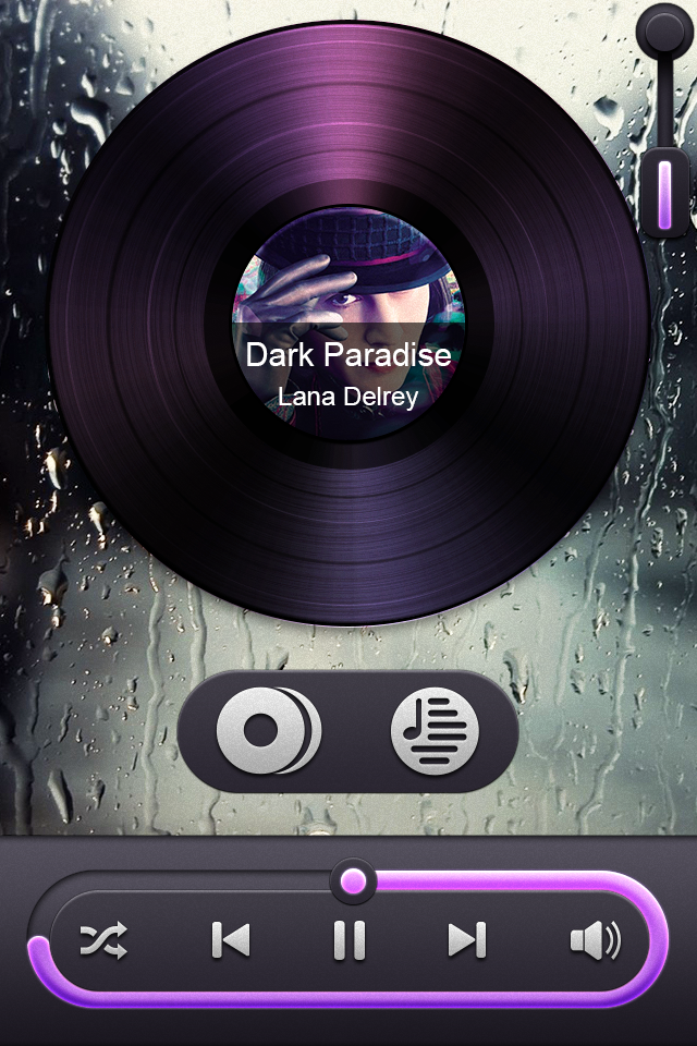 查看《原创界面&交互动画练习-唱片播放器》原图,原图尺寸:640x960