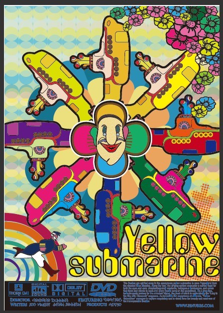 黄色潜水艇,我是NANA海报设计|涂鸦\/潮流|插画|lu887 - 原创设计作品 - 站酷 (ZCOOL)