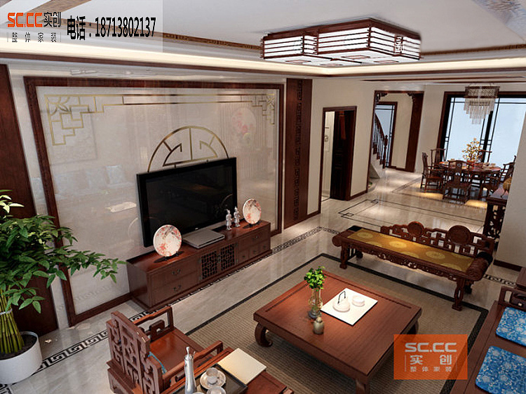 【唐山嘉诚华府】177平米装修设计效果图【实