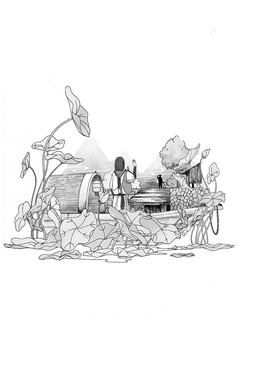 古风插画||插画|听歌失眠 - 原创设计作品 - 站酷 (ZCOOL)