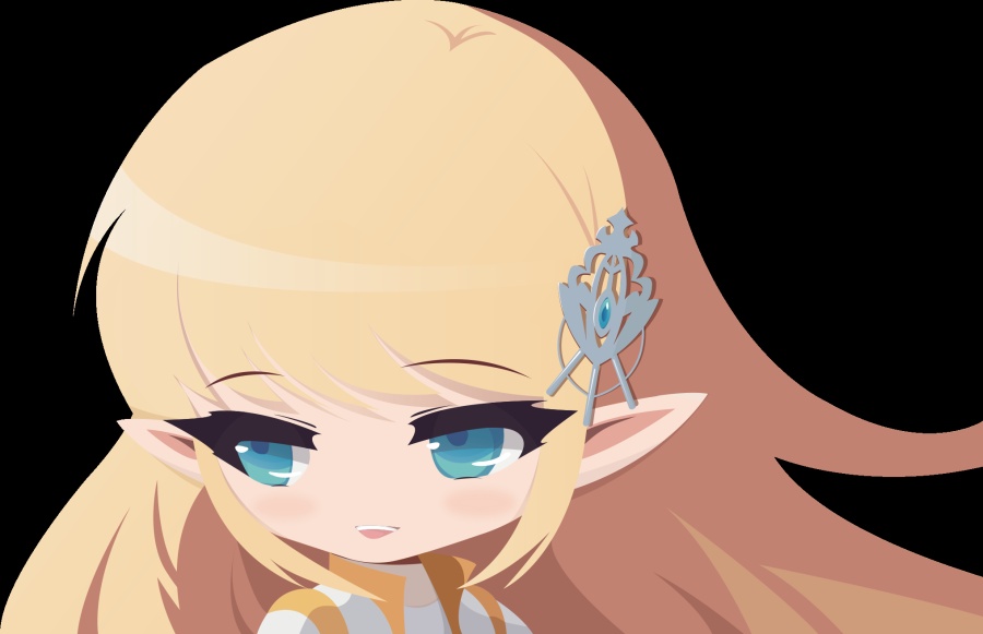 AI冒险岛双弩精灵|单幅漫画|动漫|Daren叔 - 原创