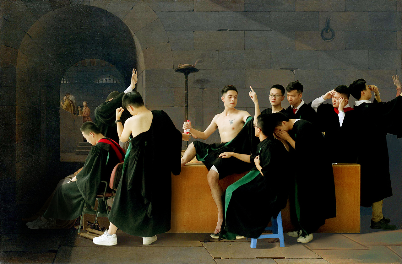 中山大学哲学系哲学专业2013级特色毕业照#青