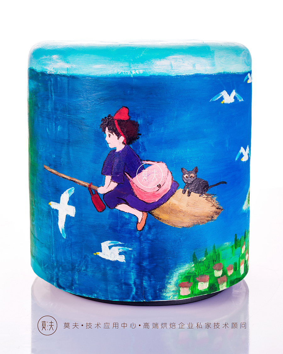 油画蛋糕--单层动漫系列|其他手工|手工艺|莫夫 - 原创设计作品 - 站酷 (ZCOOL)