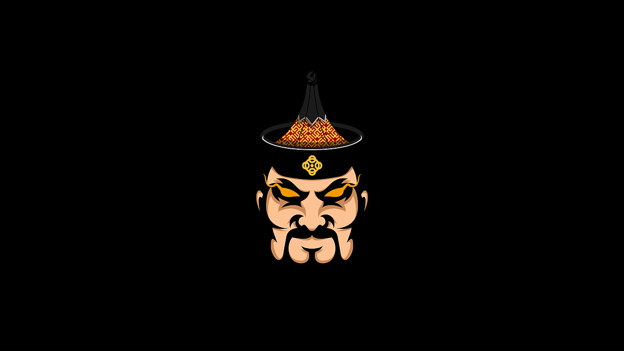 蒙古元素丨蒙古人头像设计