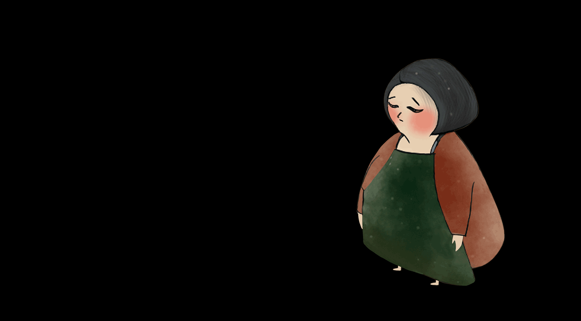 妈妈是个小仙女|插画|其他插画|是赵赵啊 - 原创作品