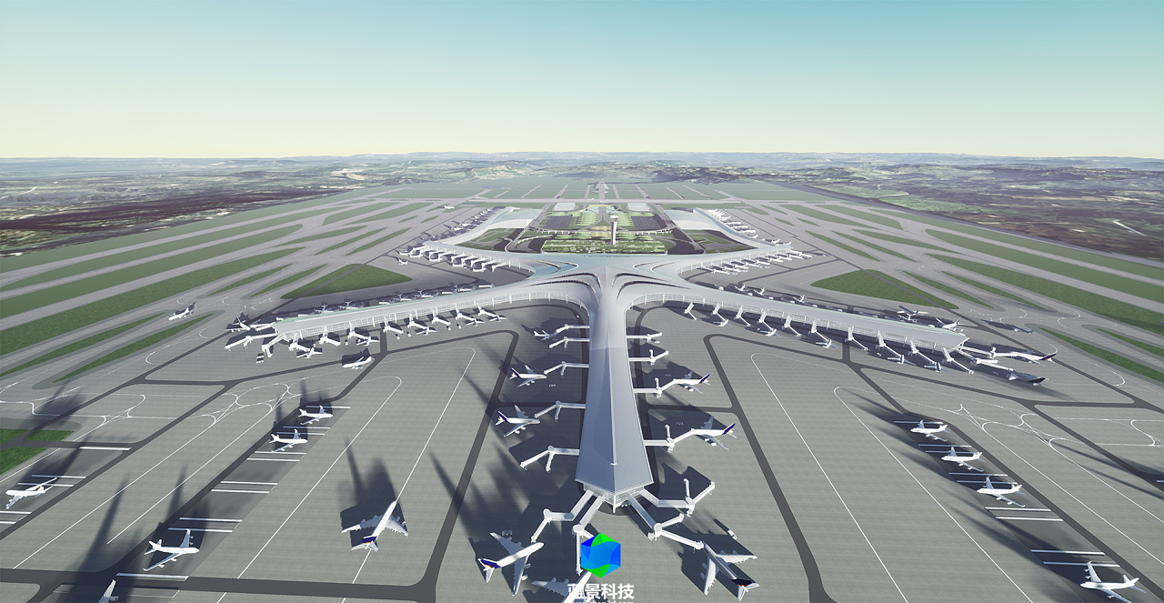 机场 航空 航天 虚拟现实大数据 vr 虚幻引擎制作 ue4