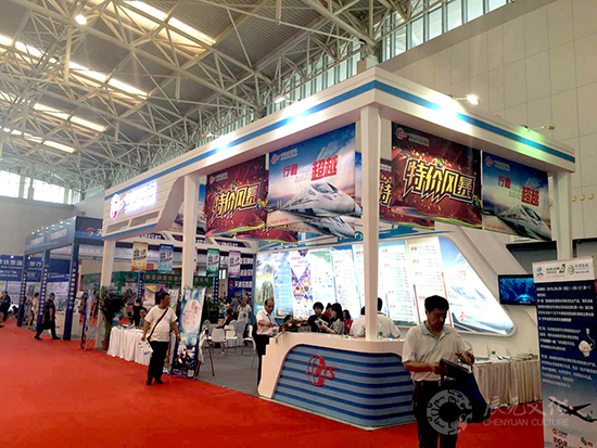 2016天津旅游展 中国铁道旅行社展位|展示\/橱窗