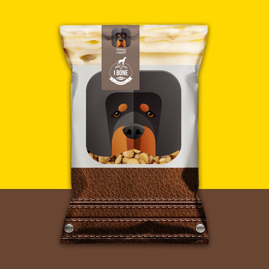 Ibone宠物零食包装系列|包装|平面|A1Ostudio -