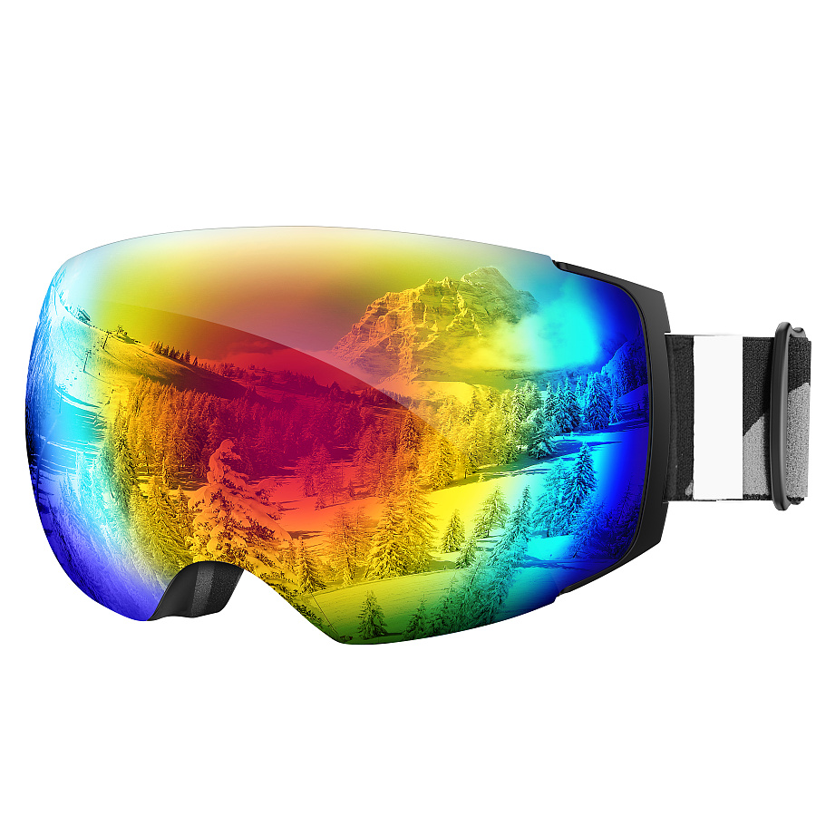 户外运动 滑雪 登山 眼镜产品摄影 PS精修图 3