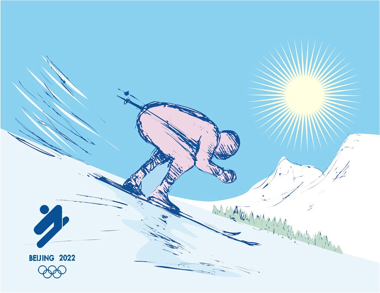 2022冬奥会logo课题