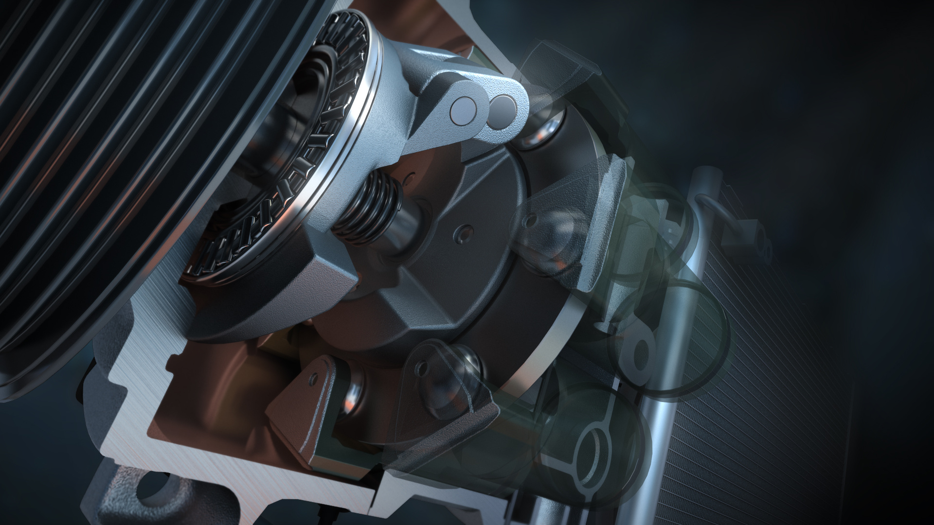 机械渲染|三维|机械/交通|风不知舞 - 原创作品