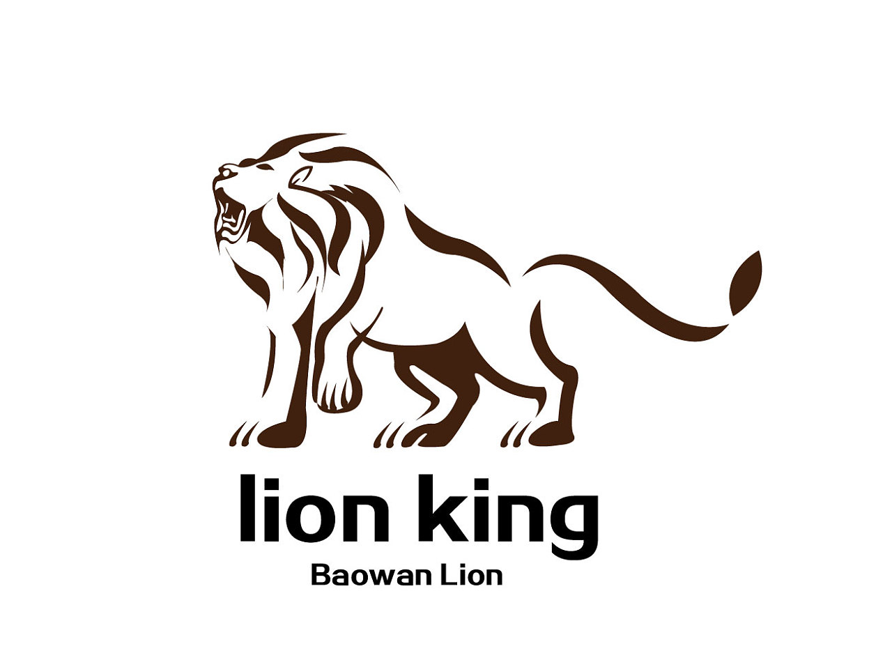 lion king#形象logo设计 狮子logo设计