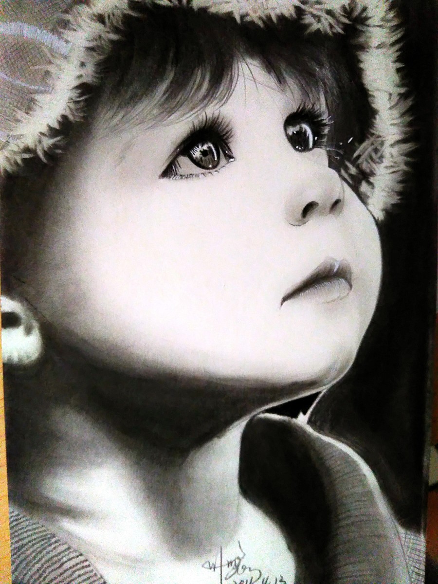 可爱的宝宝|素描|纯艺术|忄瑾色丶 - 原创设计作品 - 站酷 (ZCOOL)