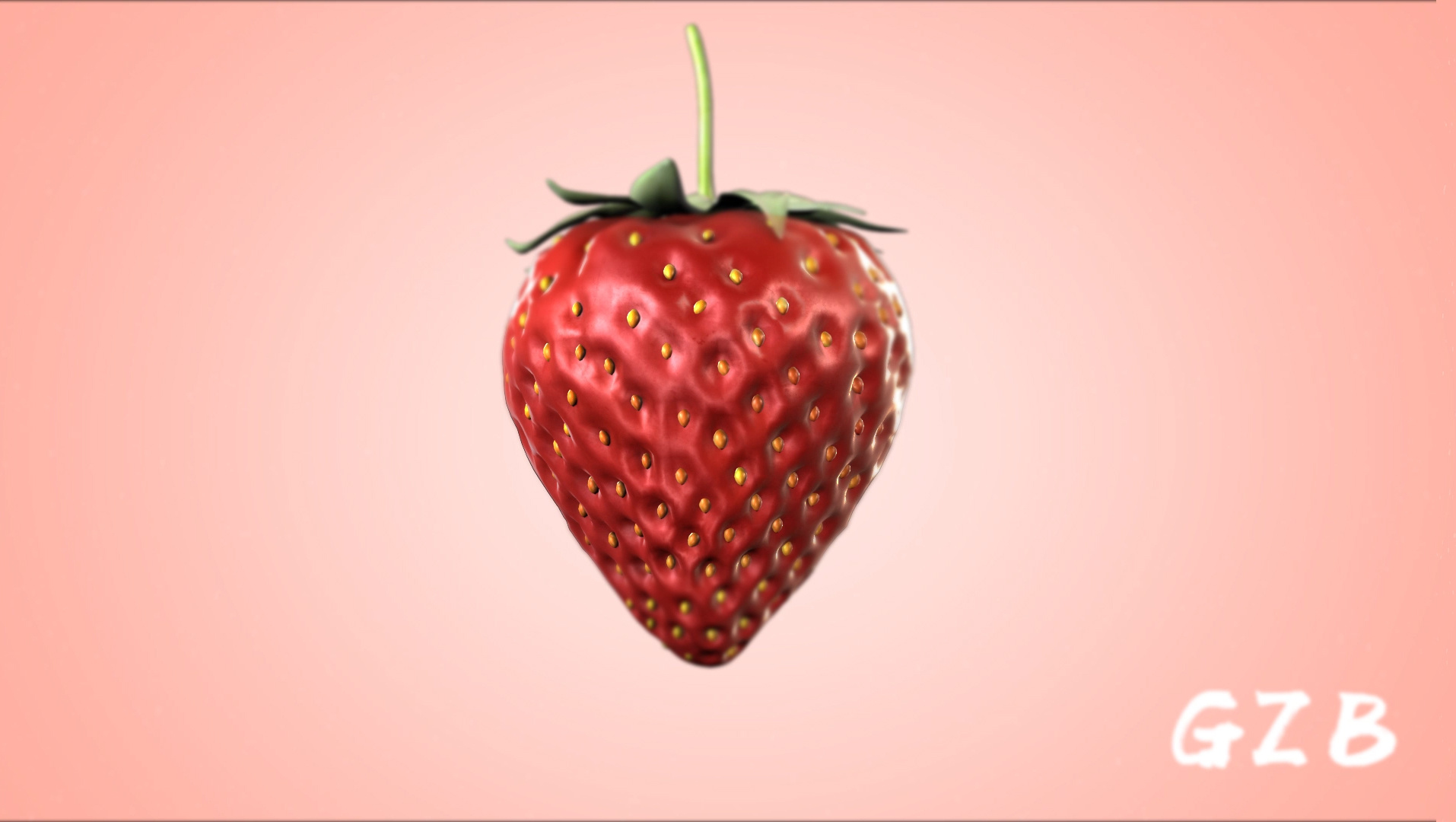 草莓变果冻|三维|其他三维|gzb88110032 - 原创作品