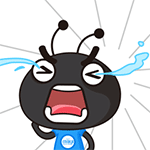 蚂蚁在线 一套可爱动态表情包GIF 蚂蚁Q版形象