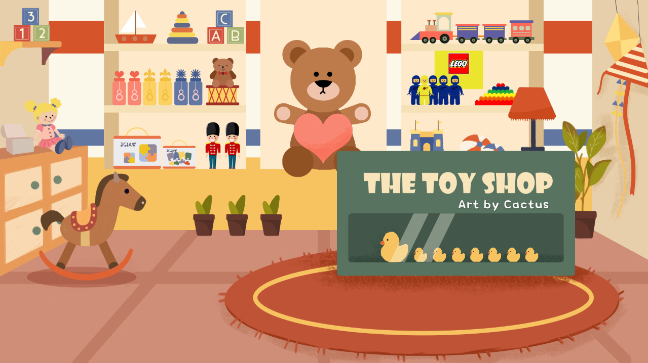 the toy shop