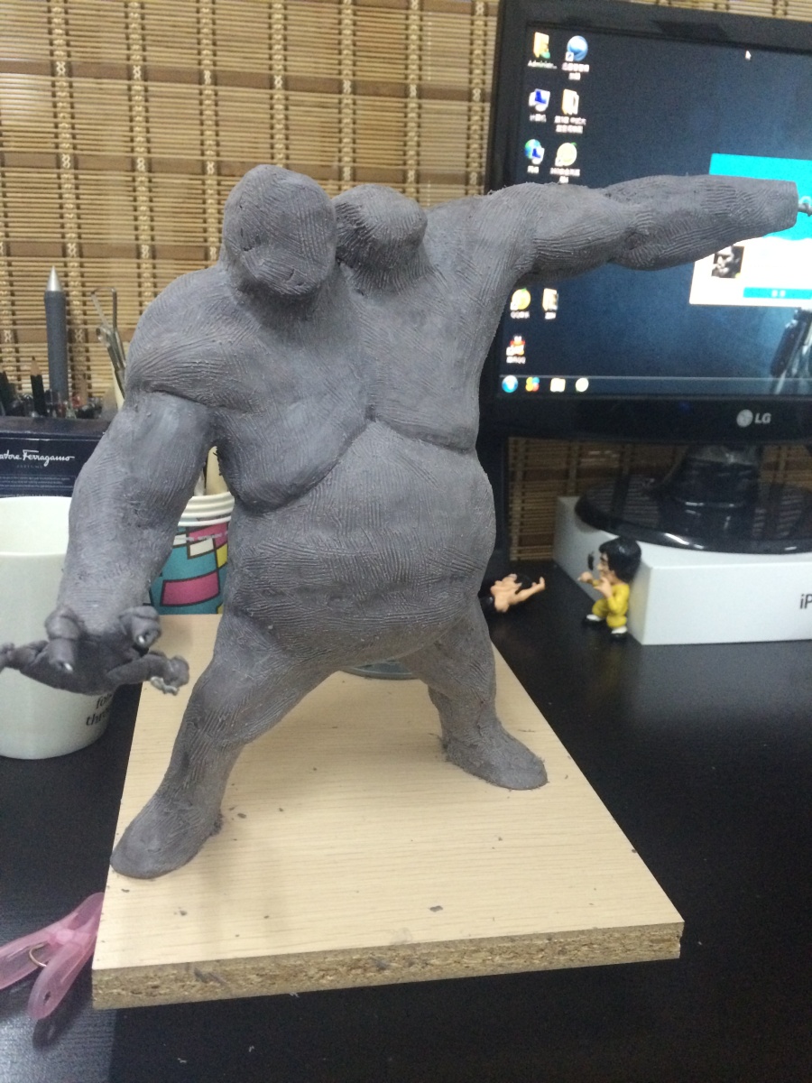 食人魔法师-第一次尝试做手办!|手办\/原型|手工