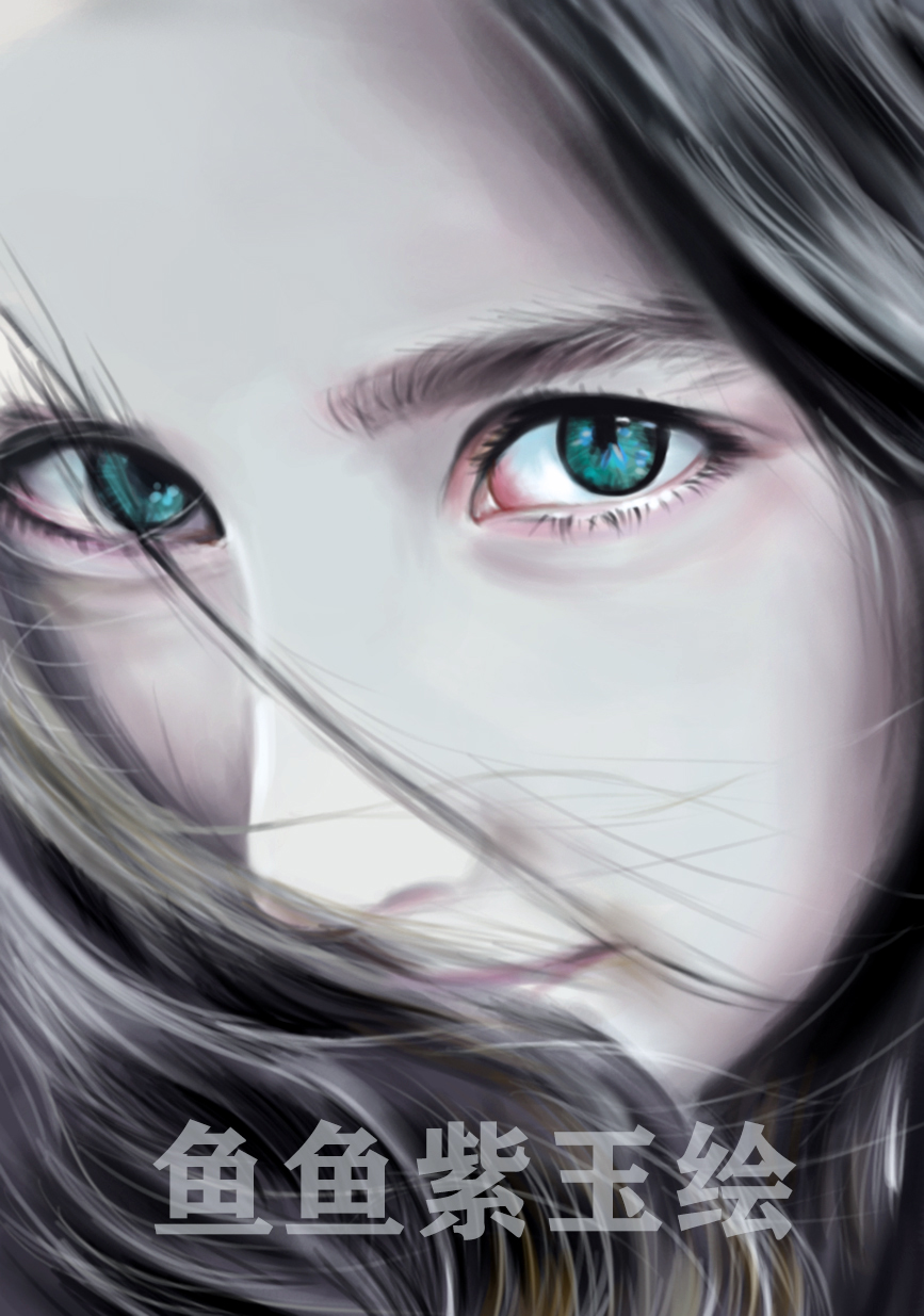 飞舞凌乱的美|绘画习作|插画|鱼鱼紫玉 - 原创设