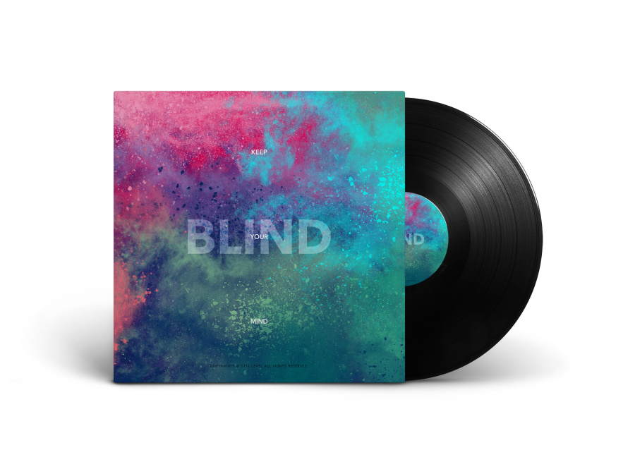 Blind\/色彩 概念配色海报设计|海报|平面|不周山