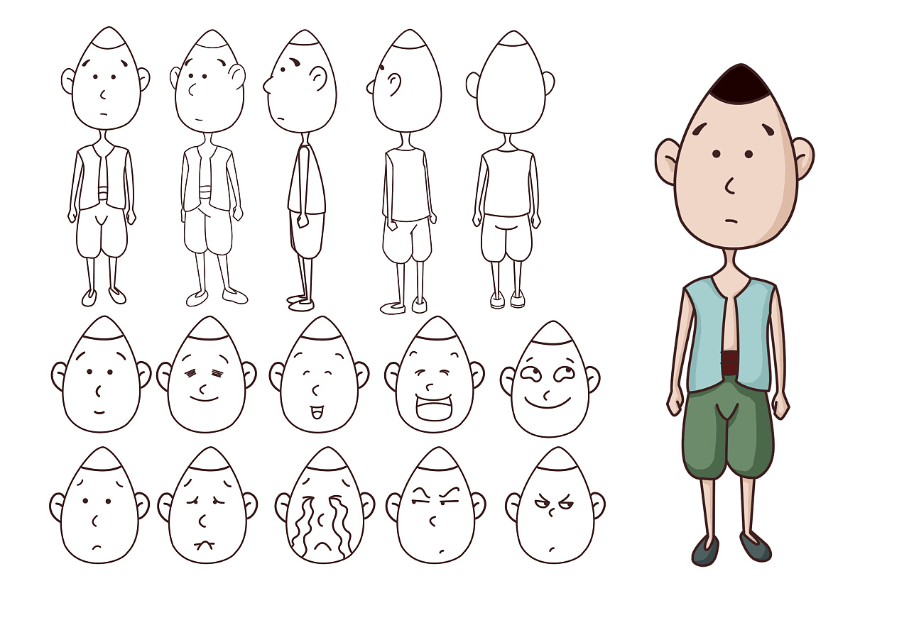 动漫 卡通 漫画 设计 矢量 矢量图 素材 头像 1280_905