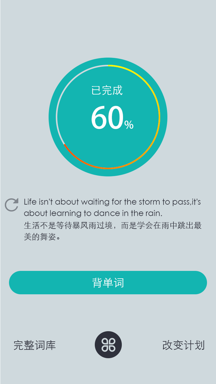 查看《英语教育app《美词》ui设计(已上线)》原图,原图尺寸:720x1280