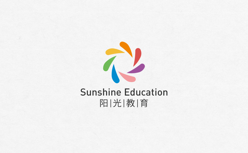 阳光教育logo的三个提案
