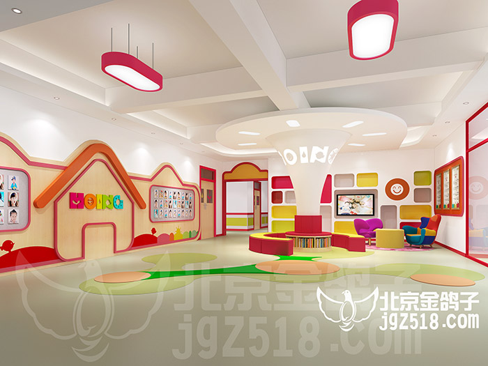 张家口幼儿园设计方案,幼儿园室内设计|室内设