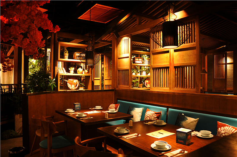 杭州品尚设计-连云港绿茶中餐厅设计|空间|室内