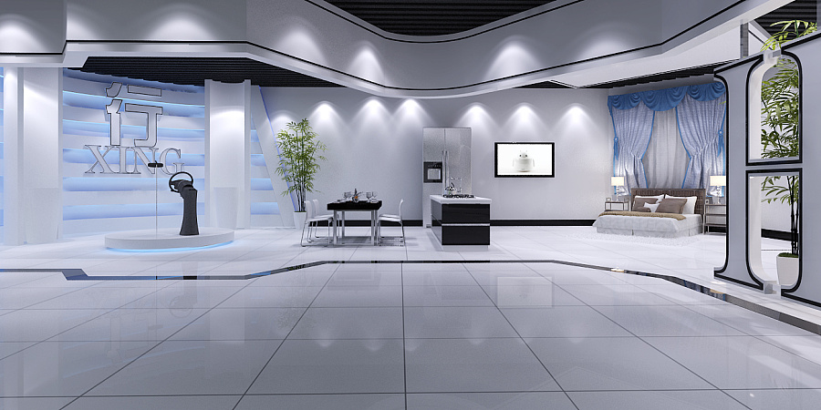 惠通智能科技展厅|展示\/橱窗\/店面设计|空间\/建