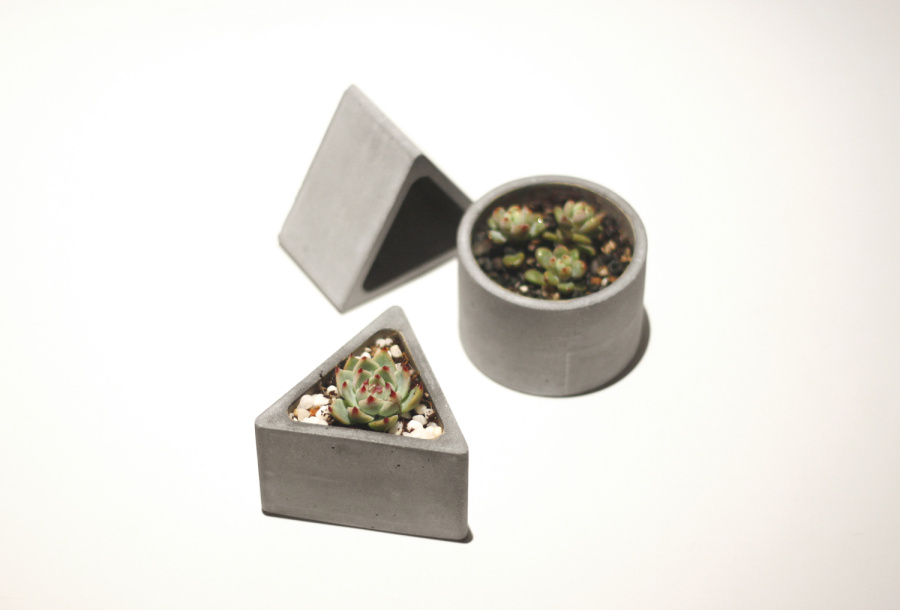 【DETAILS--DESIGN】--混凝土花器\/植物皿|器