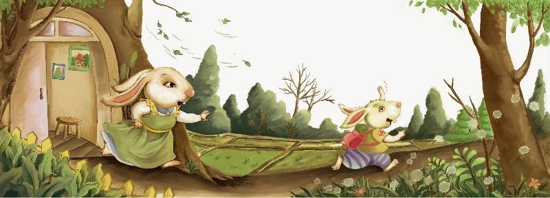 逃家小兔|插画|绘本|饭卖设计 - 原创作品 - 站酷 (ZCOOL)