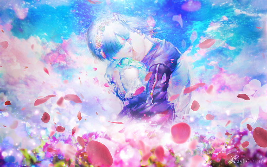 Re从零开始的异世界生活 同人|概念设定|插画|克雨 - 原创设计作品 - 站酷 (ZCOOL)