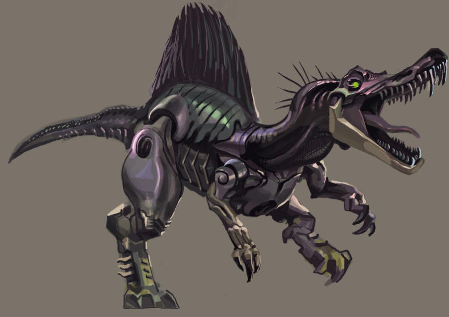 变形金刚-恐龙|绘画习作|插画|seraph2ang - 原创设计作品 - 站酷 (ZCOOL)