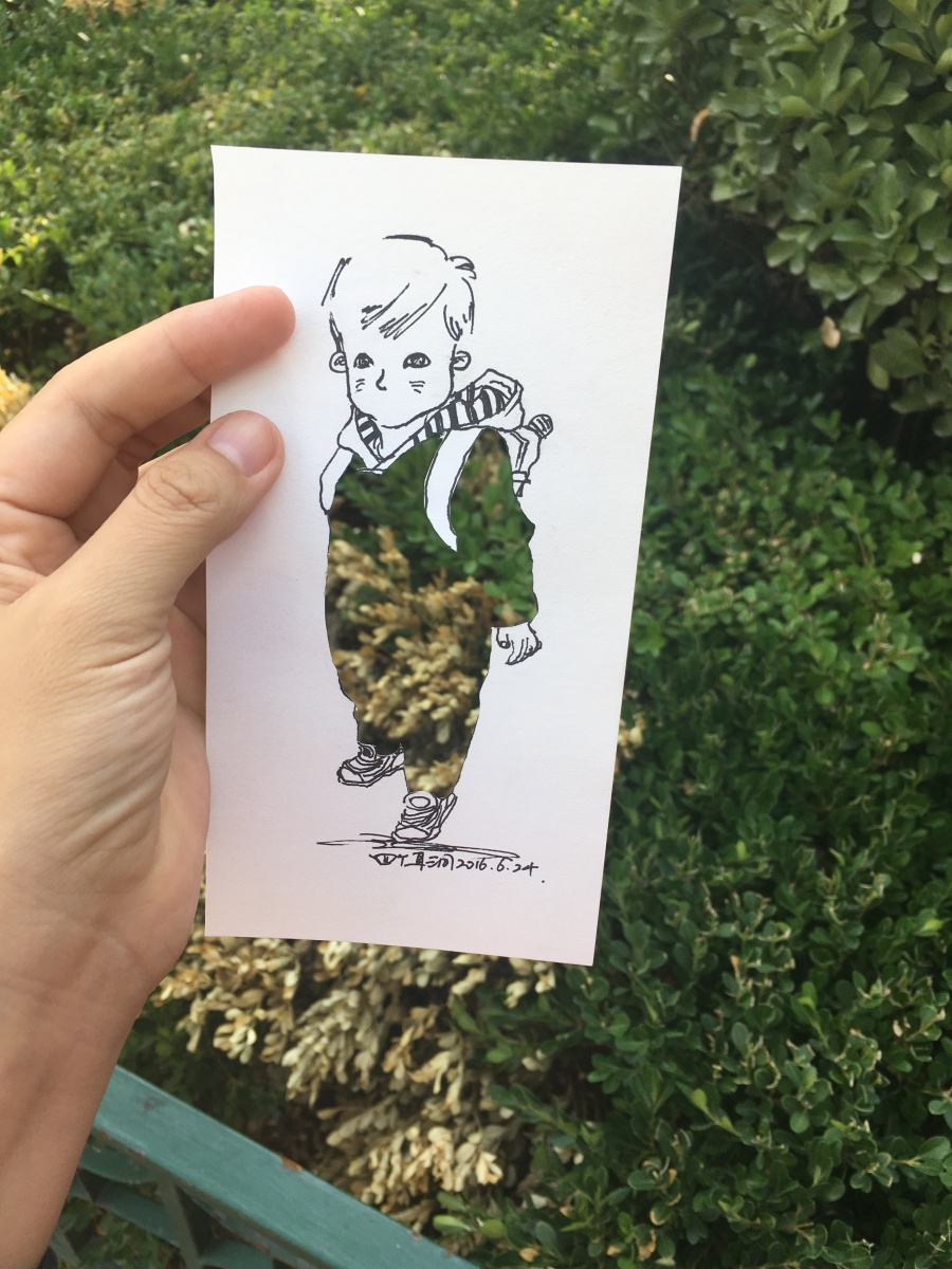 小游戏|绘画习作|插画|SGED四个耳洞 - 原创设