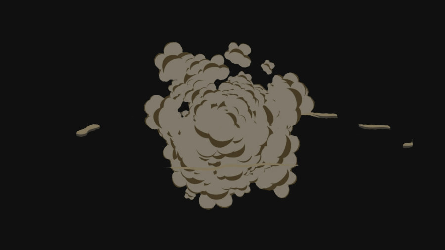 MG爆炸动画|影视特效|影视|哏滒学灞芞 - 原创设