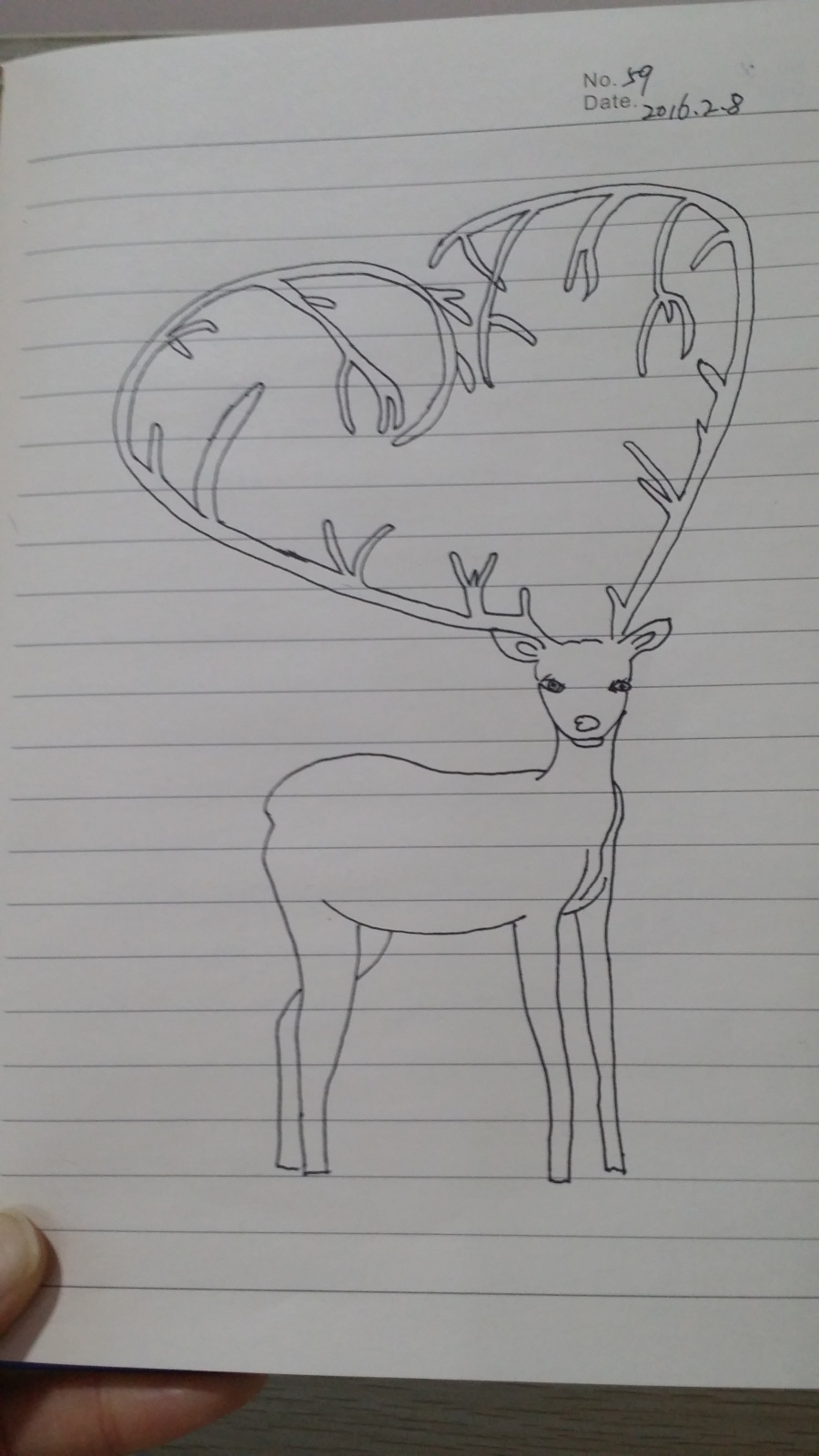 画小人|绘画习作|插画|金叶子的生活 - 原创设计