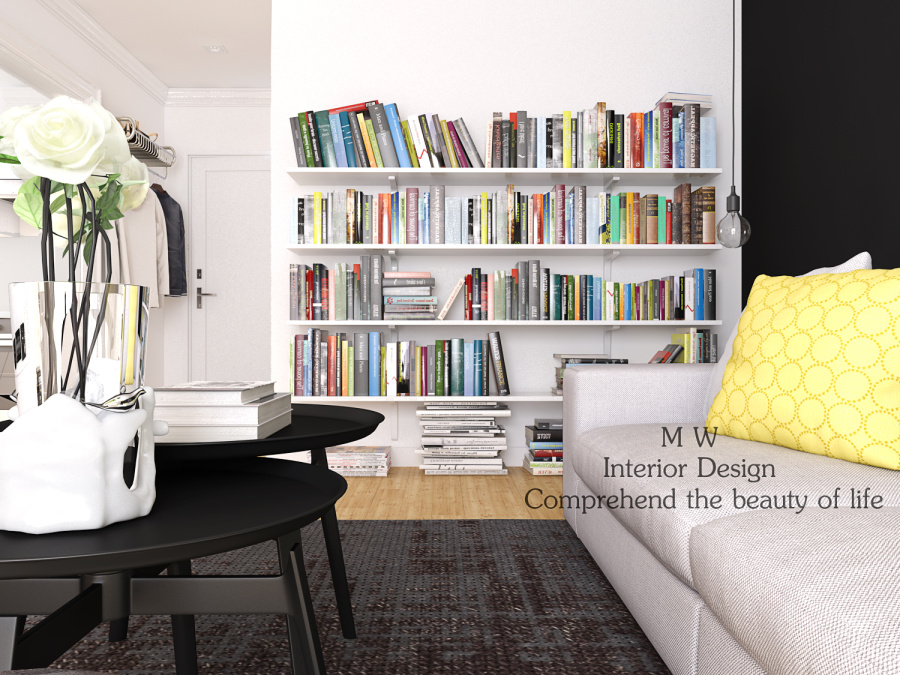 单身公寓,一个自由的生活方式|室内设计|空间\/建