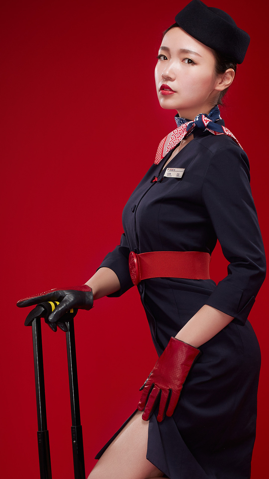 去年为东航空姐制服拍得手机壁纸|人像|摄影|魔都摄影师W先森 - 原创设计作品 - 站酷 (ZCOOL)