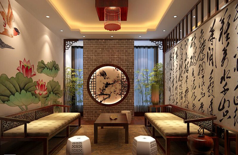 茶缘设计-临夏专业特色茶楼装修设计|室内设计