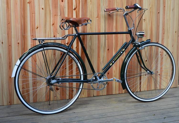 凤凰28寸加重自行车改装内三速复古自行车