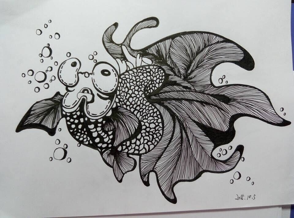 黑白装饰画|插画|插画习作|求醉的泡面 - 原创作品 - 站酷 (ZCOOL)