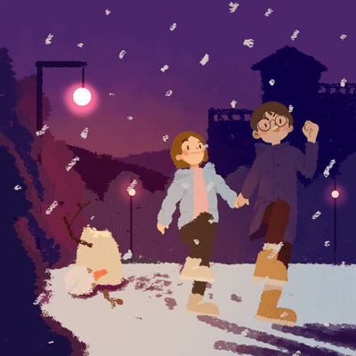 遇见你的2019(1)|插画|插画习作|不夜的橙 - 原创作品